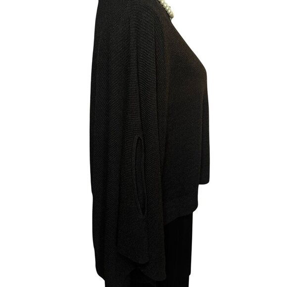 Lululemon Forward Flow Cape Women Athletic Cashmere Blend Knit Poncho Sweater - Picture 2 of 16